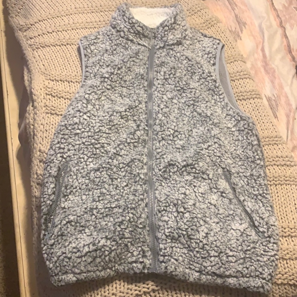 Fuzzy vest